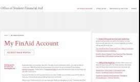 
							         My FinAid Account | Office of Student Financial Aid								  
							    