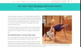 
							         My First Year Training with Ido Portal | Grace & Grit								  
							    