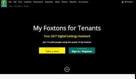 
							         My Foxtons - Online Estate Agent Account For Tenants								  
							    