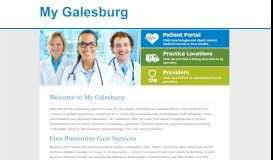 
							         My Galesburg: Network Home								  
							    