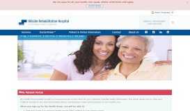 
							         My Health Home Patient Portal: Hillside Rehabilitation Hospital | A ...								  
							    