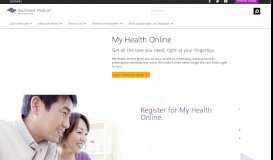 
							         My Health Online - Southwest Medical								  
							    