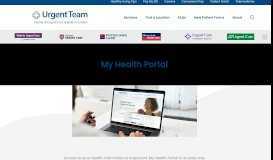 
							         My Health Portal | UrgentTeam								  
							    