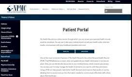 
							         My Health Record – National Park Medical Center								  
							    