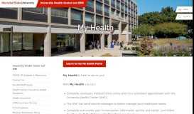 
							         My Health – University Health Center And EMS - Montclair State ...								  
							    
