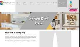 
							         My Home Client Portal - Everyday Homes								  
							    