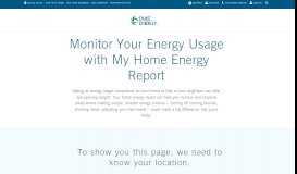 
							         My Home Energy Report - Duke Energy								  
							    