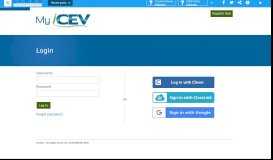
							         My iCEV | Login - Website analytics by Giveawayoftheday.com								  
							    