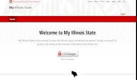 
							         My Illinois State: Home								  
							    