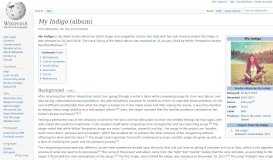 
							         My Indigo (album) - Wikipedia								  
							    