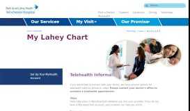 
							         My Lahey Chart | Winchester Hospital								  
							    