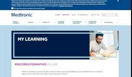 
							         My Learning | Medtronic HCP Portal								  
							    