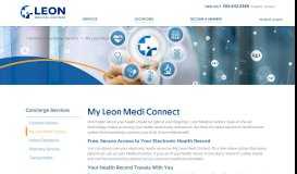 
							         My Leon Medi Connect - LEON Medical Centers								  
							    