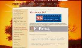 
							         My Library 24/7 / Portales, NM - City of Portales								  
							    