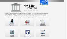
							         My Life Portal								  
							    