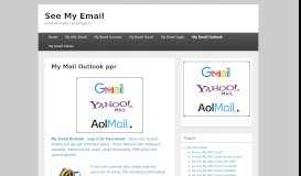 
							         My Mail Outlook ppr – See My Email								  
							    