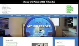 
							         My MRI Report - Greater Waterbury Imaging Center								  
							    