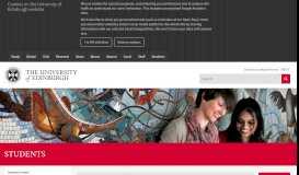 
							         My online resources | The University of Edinburgh								  
							    