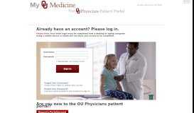 
							         My OU Medicine: OU Physicians								  
							    