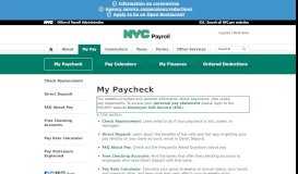 
							         My Paycheck - OPA - NYC.gov								  
							    