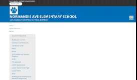 
							         My PLN - Normandie Avenue Elementary School - School Loop								  
							    