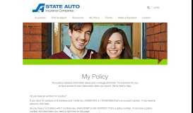 
							         My Policy - State Auto								  
							    