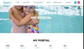 
							         My Portal – BlueFit Swimming								  
							    
