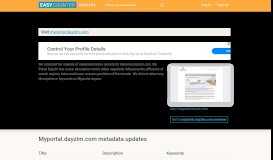 
							         My Portal Dayzim (Myportal.dayzim.com) - SAP NetWeaver Portal								  
							    