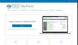 
							         My Portal - Denver Public Schools								  
							    