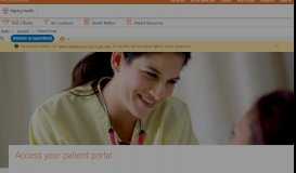 
							         My Portal | Your Patient Portal & Medical Records | Dignity Health								  
							    
