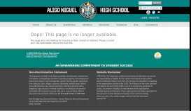 
							         My Portal/Dashboard - Aliso Niguel High School - School Loop								  
							    