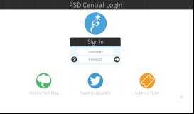 
							         My PSD Portal								  
							    