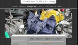 
							         My Resale Web - Consignment Clothing Exchange								  
							    