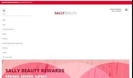 
							         My Rewards - Sally Beauty								  
							    