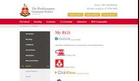 
							         My RGS - The Rockhampton Grammar School								  
							    