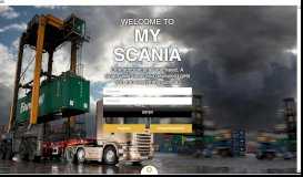 
							         My Scania : Login								  
							    