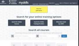 
							         My Skills – Australia's Training Directory								  
							    