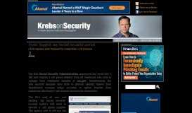 
							         my Social Security portal — Krebs on Security								  
							    