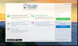 
							         My St. Luke's Chart - Login Page - MyStLukesChart.org								  
							    