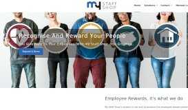 
							         My Staff Shop - Employee Benefits								  
							    