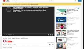 
							         My Staff Shop - How to Activate your Account - YouTube								  
							    