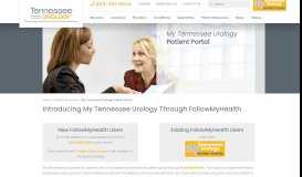 
							         My Tennessee Urology Patient Portal - Tennessee Urology								  
							    