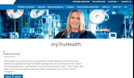 
							         My TruHealth - Truman Medical Centers								  
							    