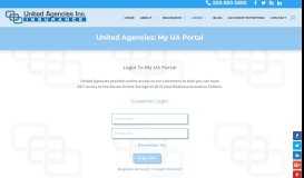 
							         My UA Portal – United Agencies Inc. - UA-Insurance.com								  
							    
