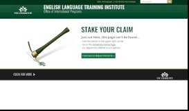 
							         My UNC Charlotte | English Language Training Institute | UNC Charlotte								  
							    