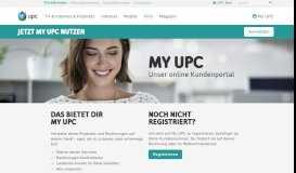 
							         My UPC - dein Online-Kundenportal | UPC								  
							    