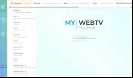 
							         My WebTV - Online TV - TV Online Romania								  
							    