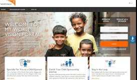 
							         My World Vision: Home Page								  
							    