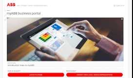 
							         myABB business portal - ABB Group								  
							    