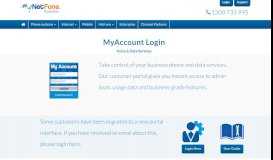 
							         MyAccount Login - MyNetFone								  
							    